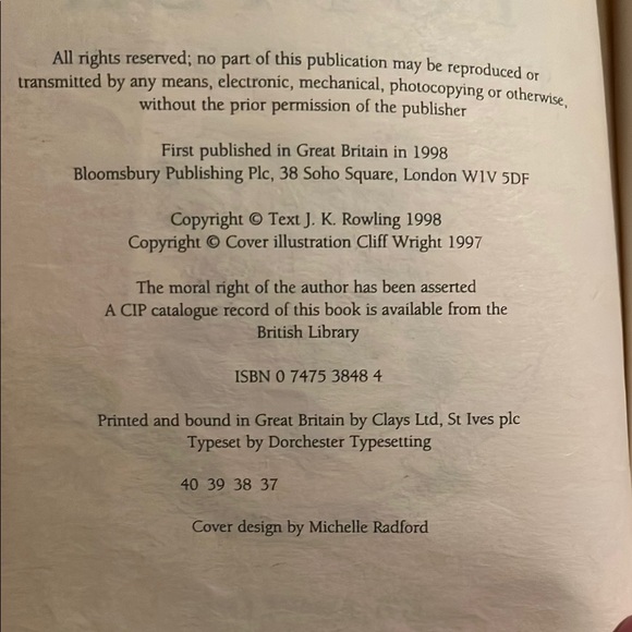 1998 Harry Potter and the Chamber of Secrets - Picture 2 of 12